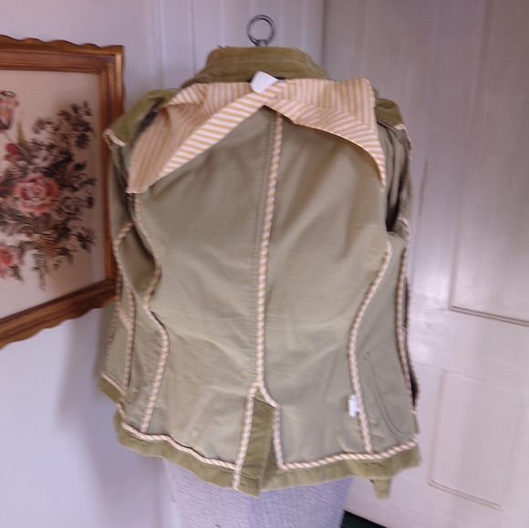 J. CREW Green Velvet Jacket - Picture 11 of 11